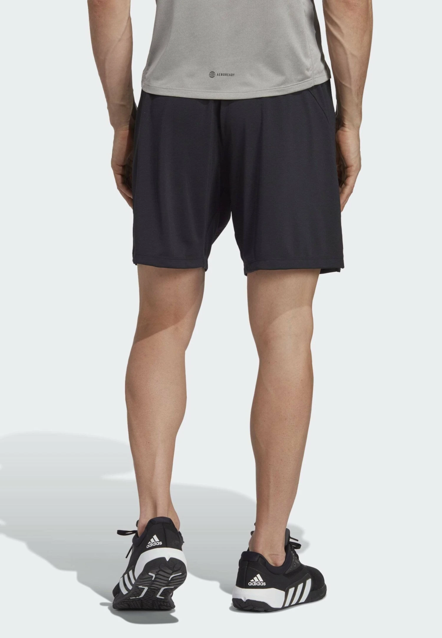 ADIDAS PERFORMANCE Workout Print- Korte Broeken - Black 2 ADIDAS PERFORMANCE Workout Print- Korte Broeken - Black - Afbeelding 2