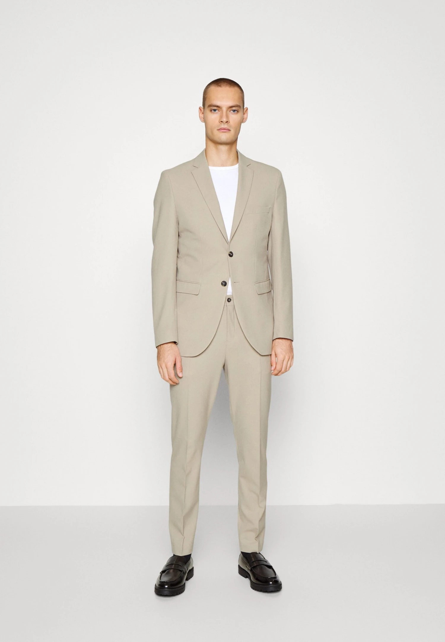 Selected Homme Slhslim Single Breasted - Kostuum - Beige 1 Selected Homme Slhslim Single Breasted - Kostuum - Beige