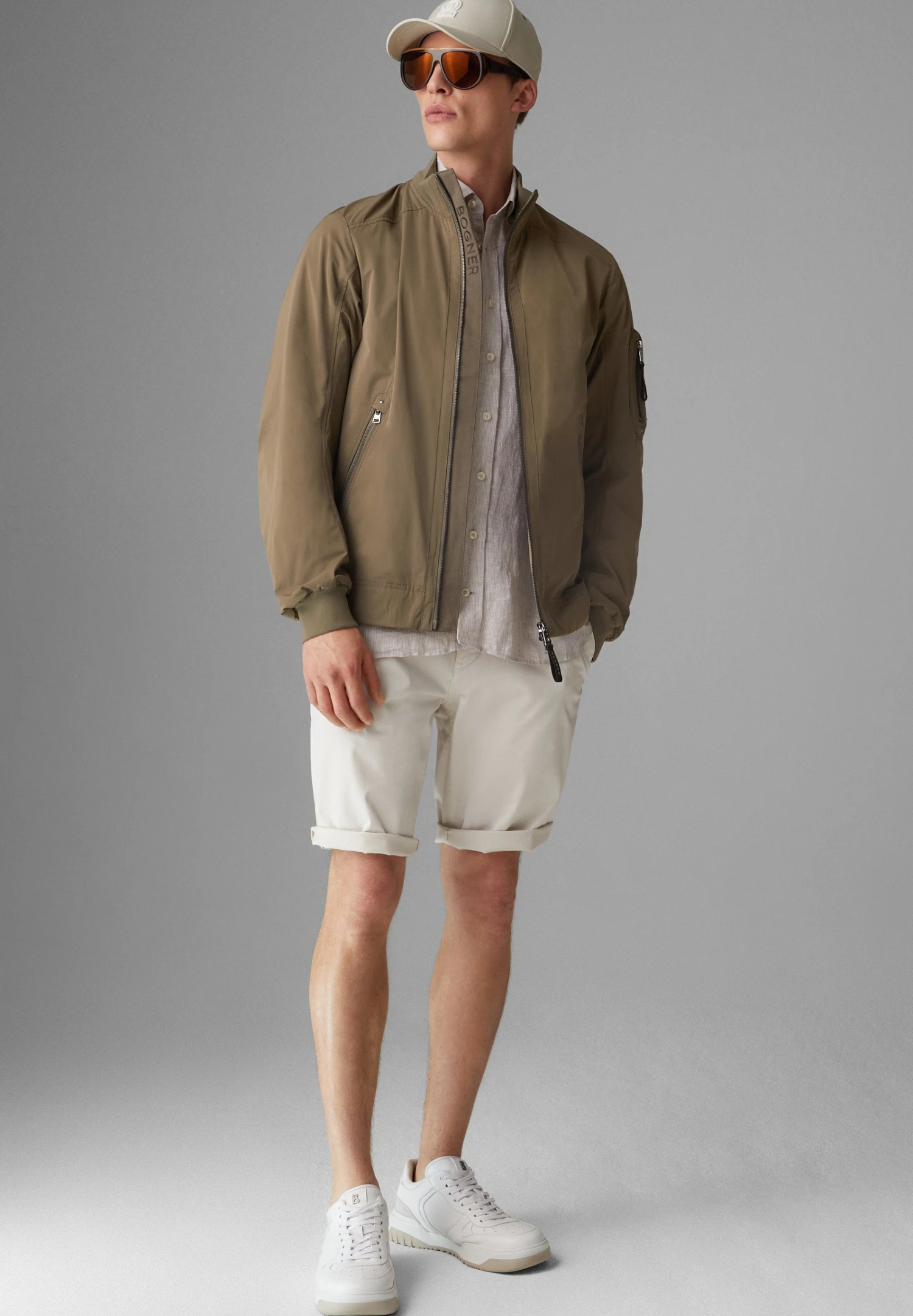 Bogner Jacob - Trainingsvest - Khaki 2 Bogner Jacob - Trainingsvest - Khaki - Afbeelding 2