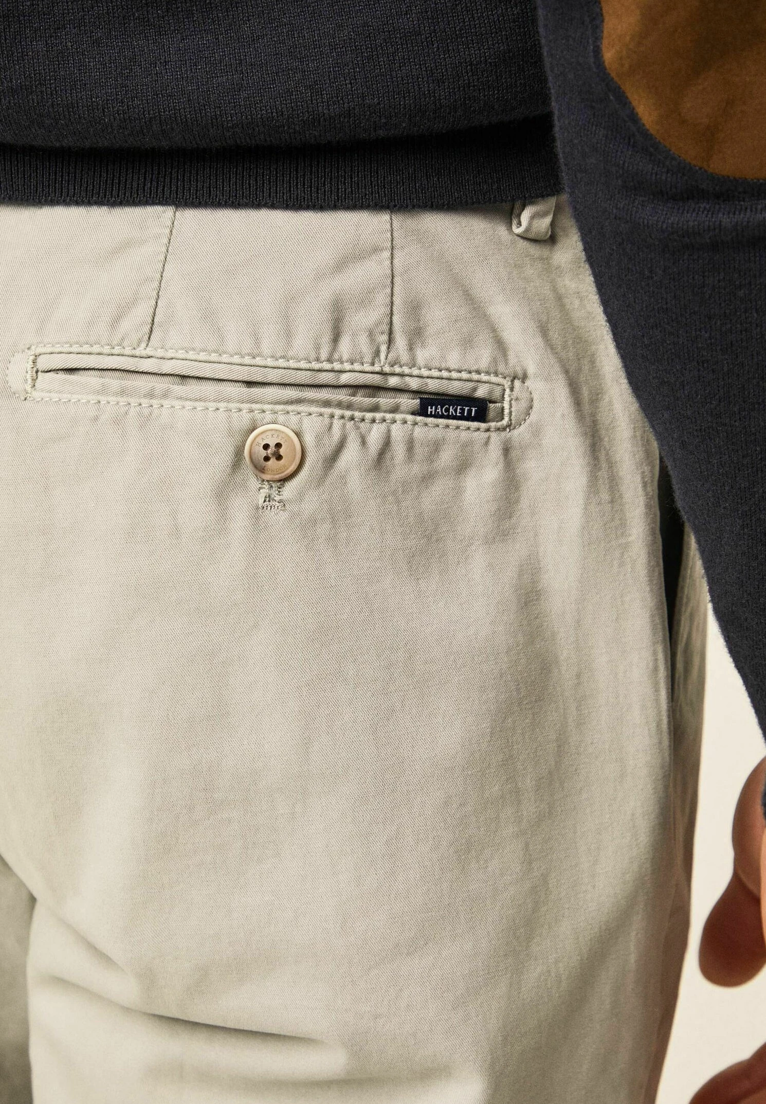 Hackett London Core Sanderson - Chino - Dusty Green 5 Hackett London Core Sanderson - Chino - Dusty Green - Afbeelding 5