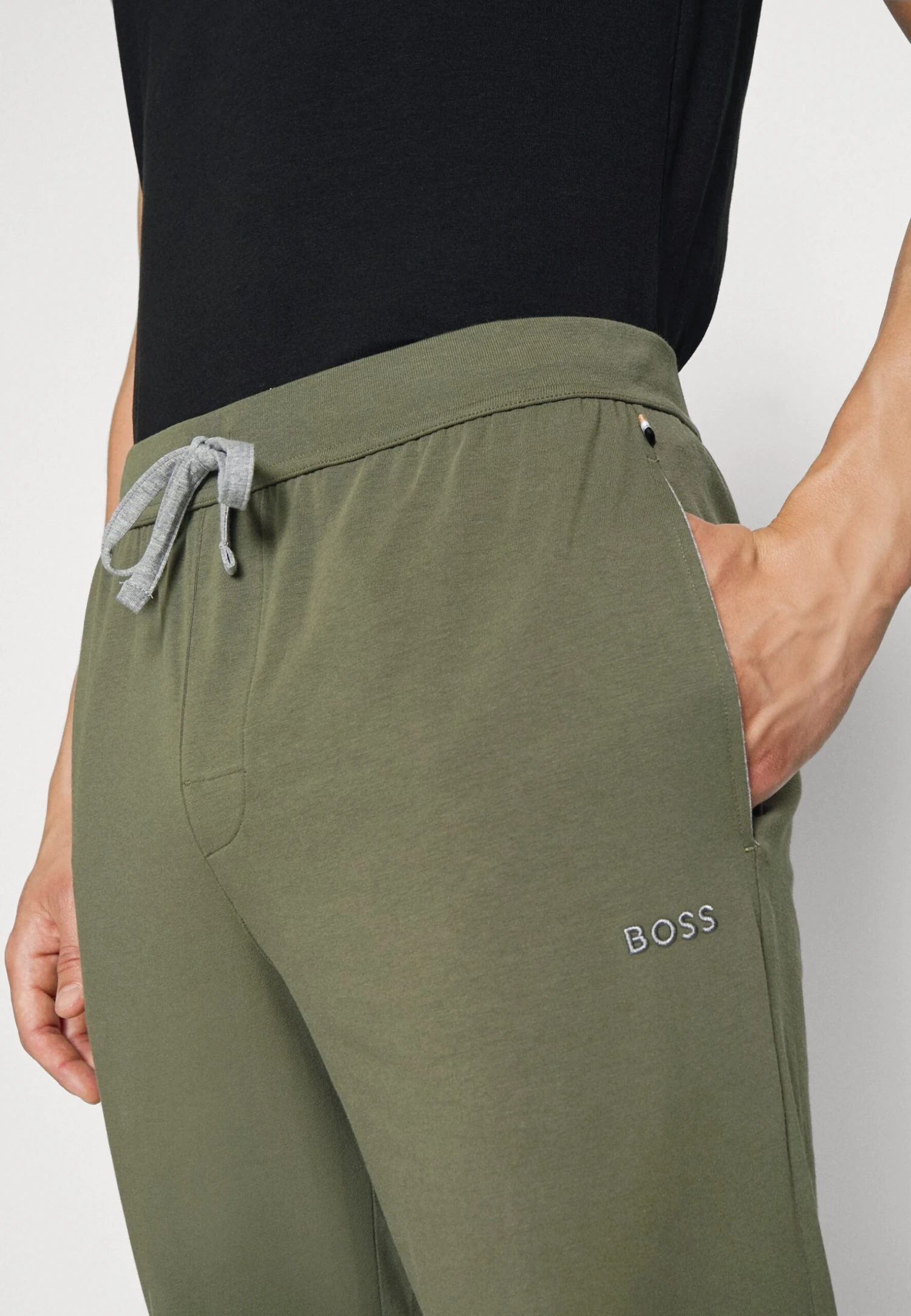 Boss Mix&Match- Pyjamabroek - Open Green 5 Boss Mix&Match- Pyjamabroek - Open Green - Afbeelding 5