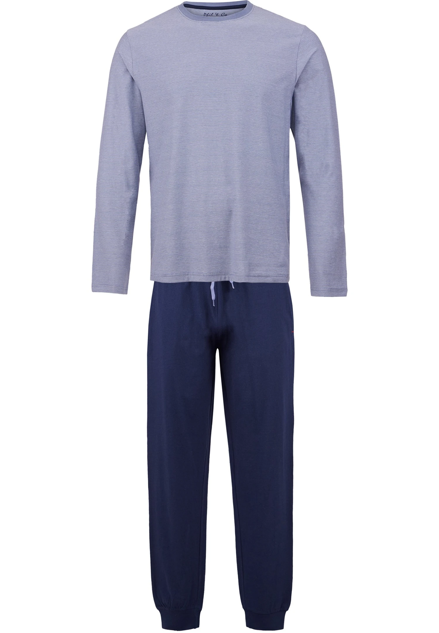 1-Pack Special - Pyjama - Grau Blau 1 1-Pack Special - Pyjama - Grau Blau
