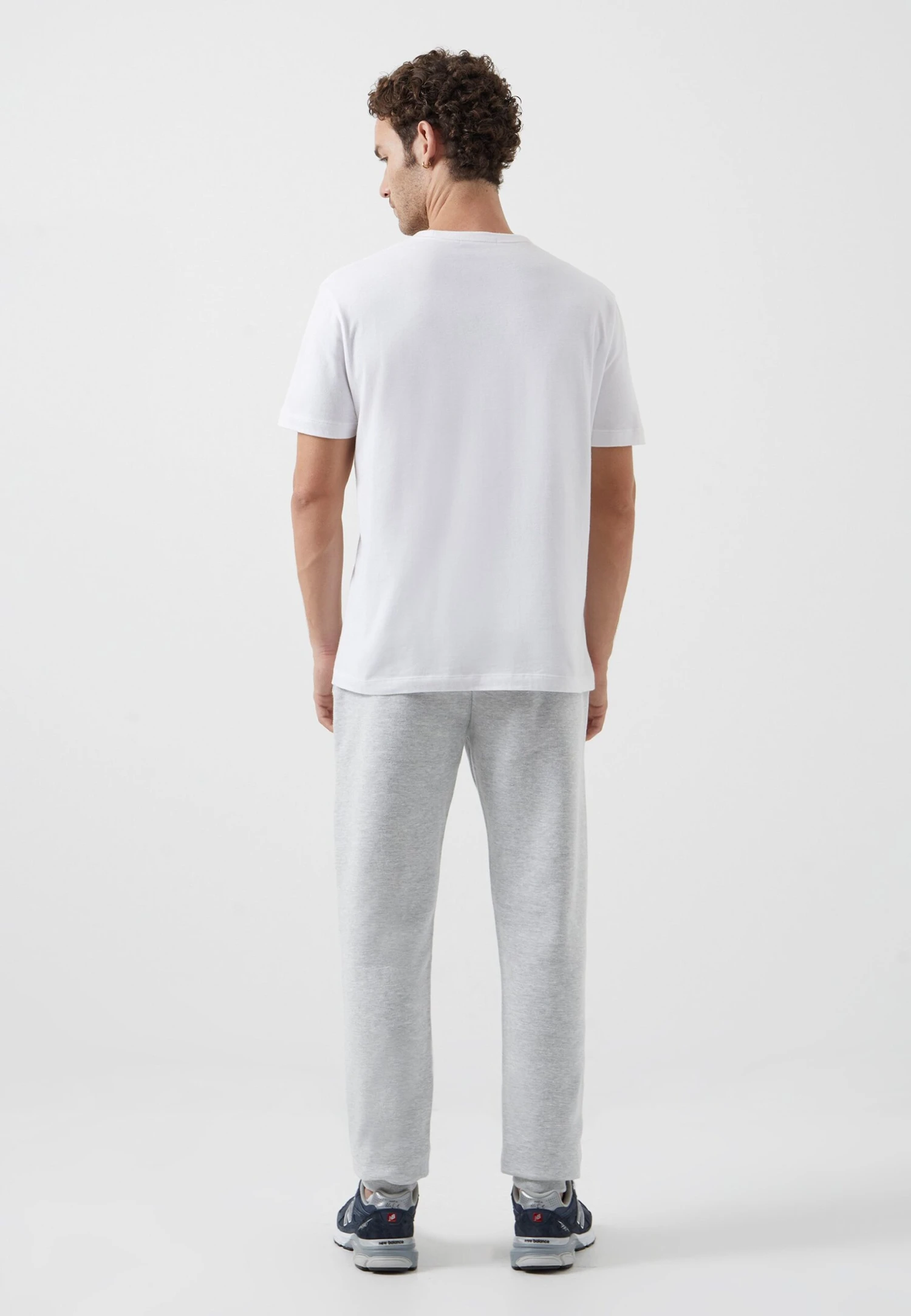 French Connection Trainingsbroek - Lgt Grey Marl 3 French Connection Trainingsbroek - Lgt Grey Marl - Afbeelding 3