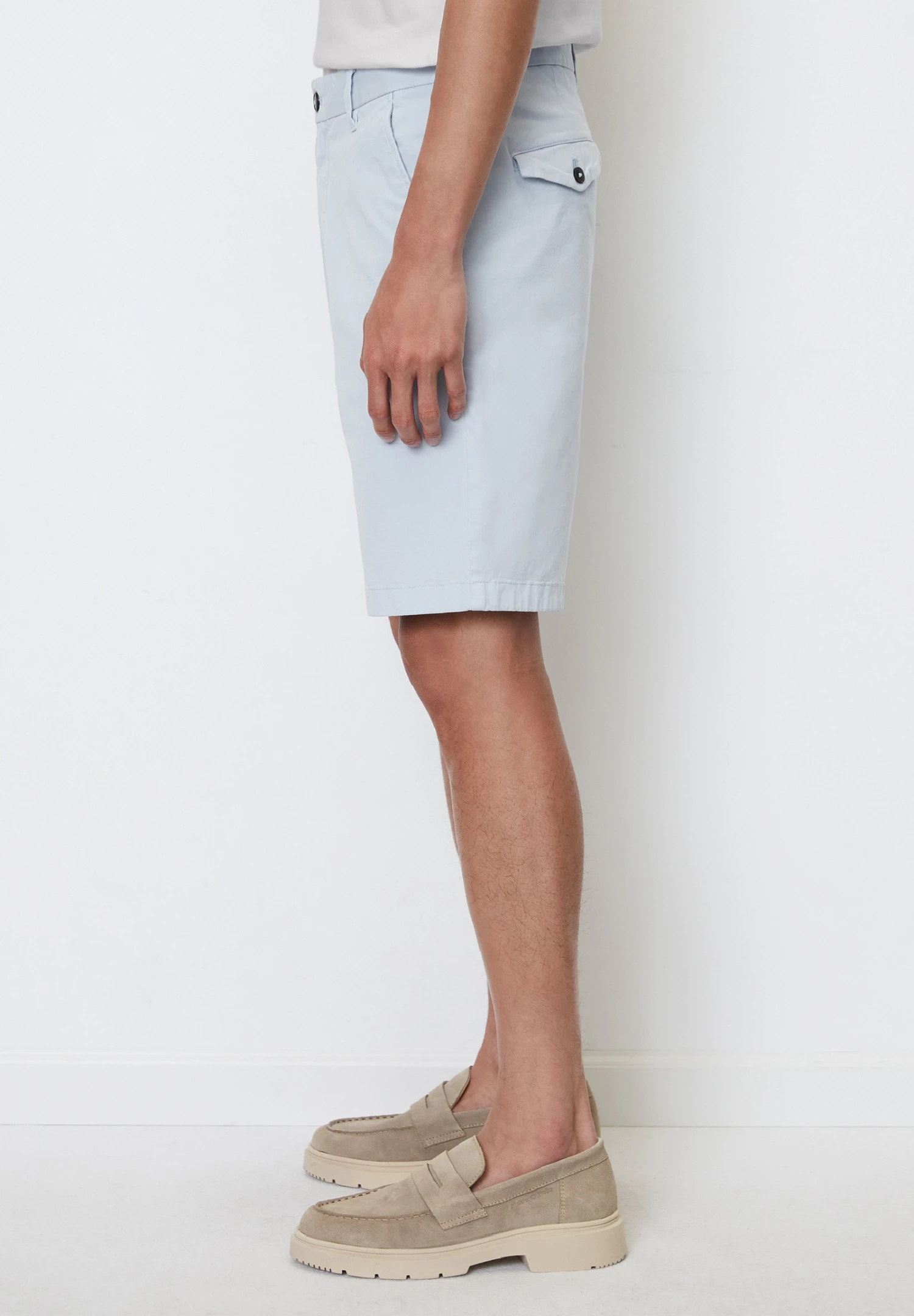 Marc O'Polo Eksjö - Shorts - Airblue 4 Marc O'Polo Eksjö - Shorts - Airblue - Afbeelding 4